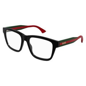NEW GUCCI EYEGLASSES MEN BLACK/RED EYEWEAR GUCCI GG1870O 005